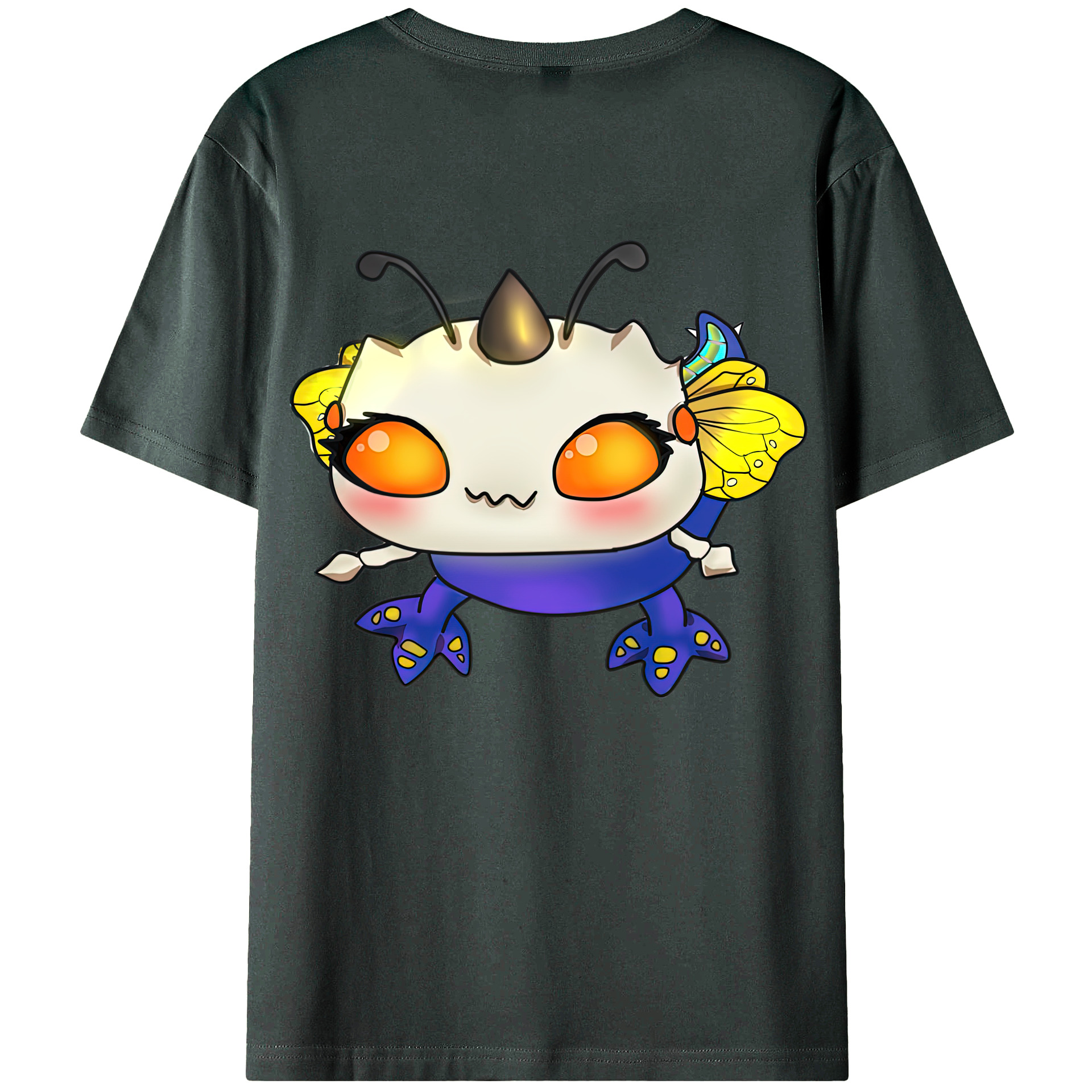 リーグ・オブ・レジェンド League of Legends LOL 綿100％ メンズ半袖Tシャツ（バックプリント） 通気性